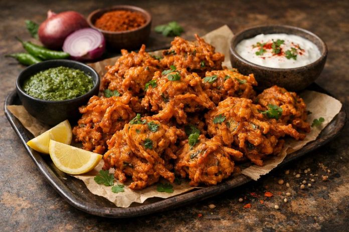 Beignet oignon indien : recette croustillante et épicée