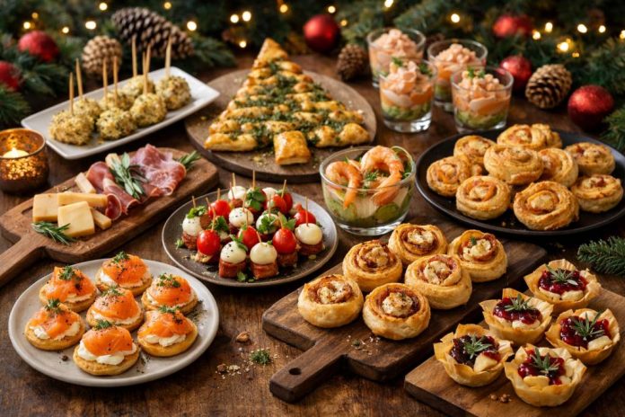 Aperitif dinatoire noel : 25 idées festives et faciles à préparer