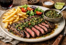 Bavette sauce chimichurri : recette simple et pleine de caractère Bavette sauce chimichurri : recette simple et pleine de caractère