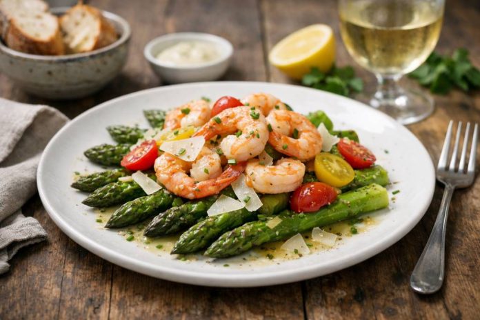 Asperge crevette : recette fraîche et élégante pour l’été