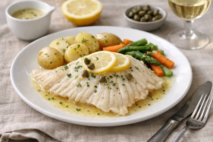 Aile de raie pochée : recette simple et délicate